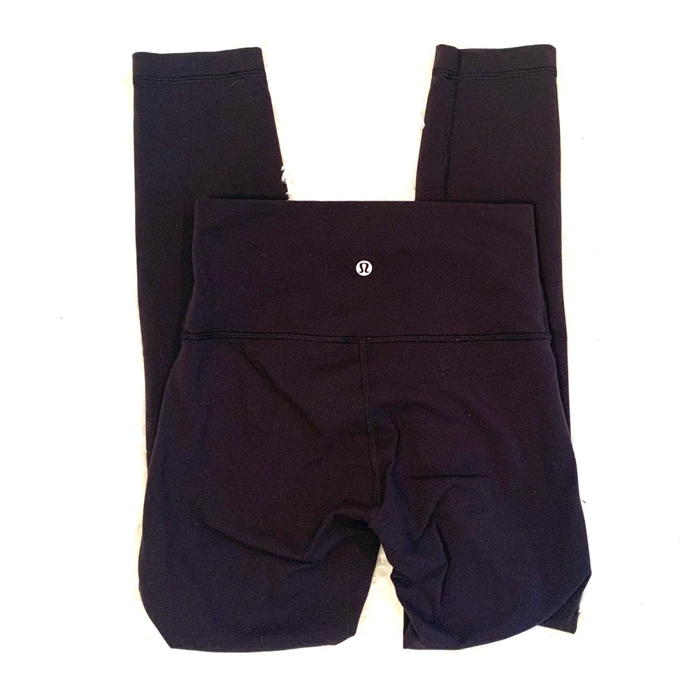 [lululemon] Black High-Rise Full Length Leggings - Size 4